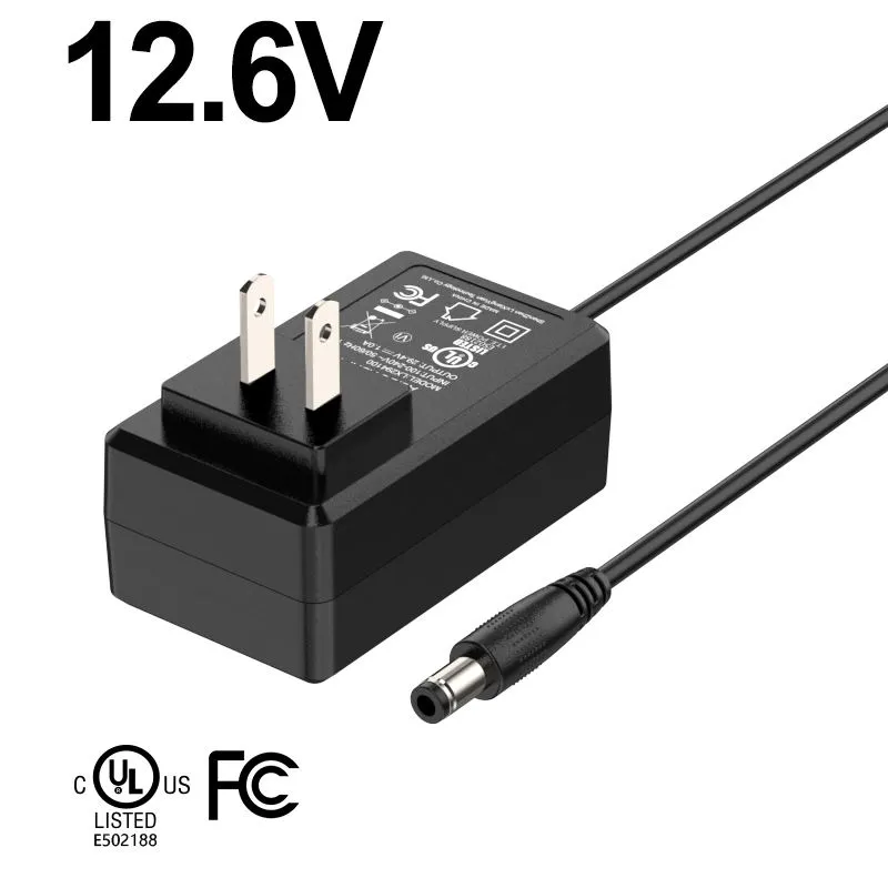12.6v 2A Wall Mount Electric Scooter Power Adapter