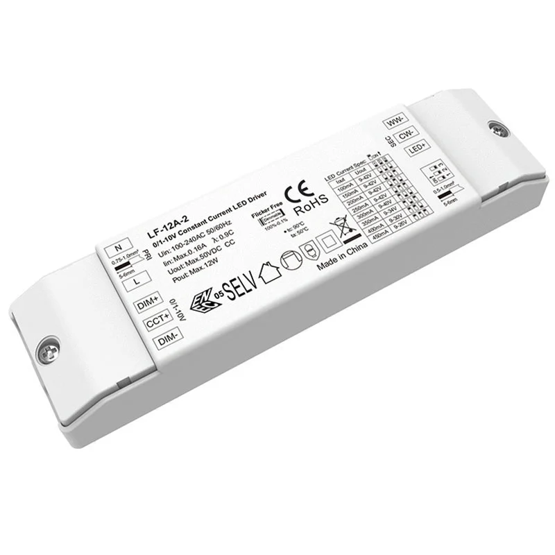 12W Constans Current 0-10V CCT Dimmable DUXERIT Driver
