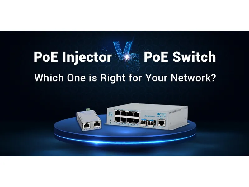 Poe Injector vs. Poe SWITCH: qui est rectum pro vestri network?