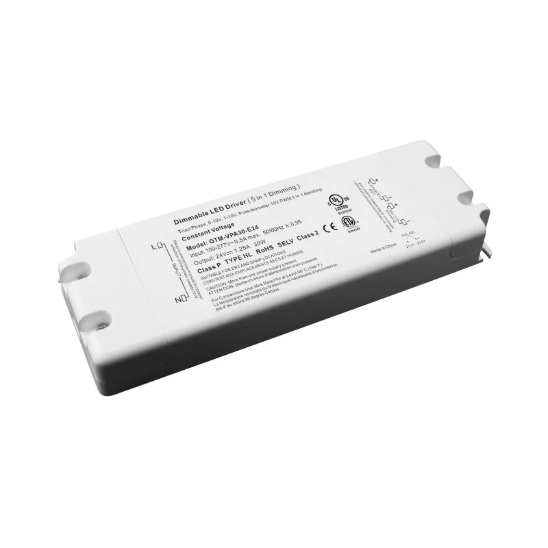 24V 30W 0-10V Coegi Constant intentione Dimming Ded