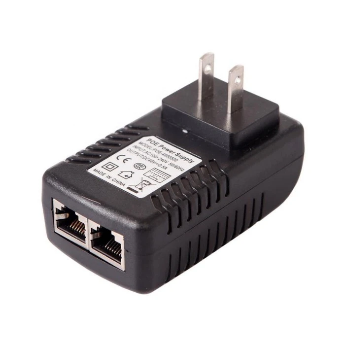 48V 0.5A Wall Plug POE Injector Aer Adapter