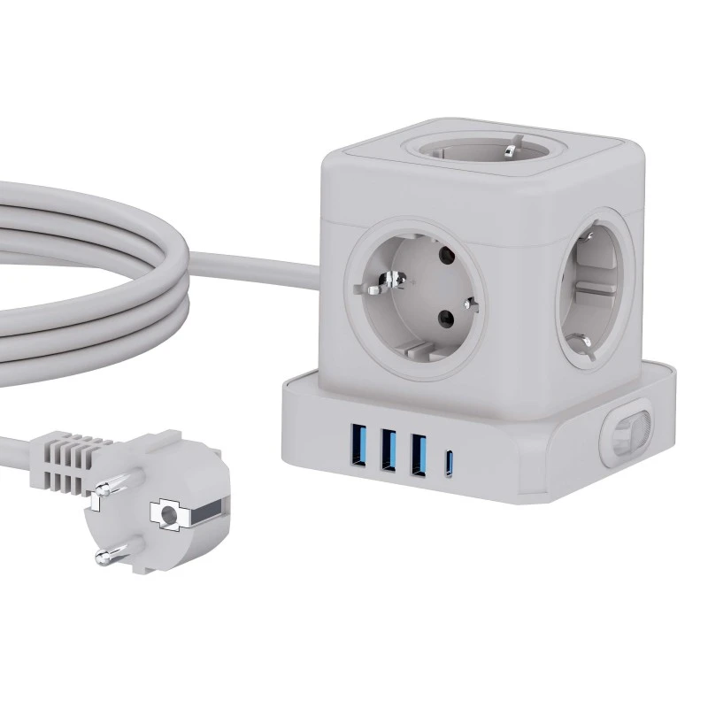 V, Outlet Fast praecipientes Surge arcem protectorem Socket