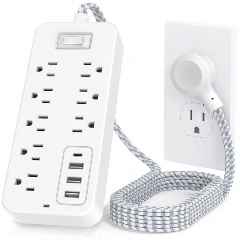 8 Outlet Us Plug Power Strip