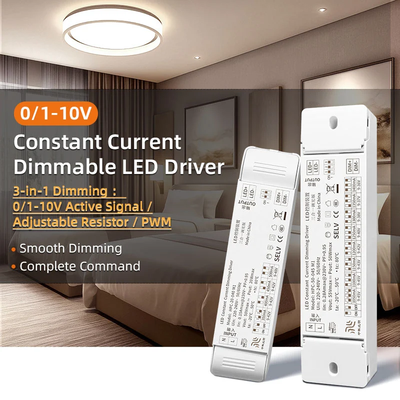 Constant Current 0-10V Dimming DUXERIT Driver