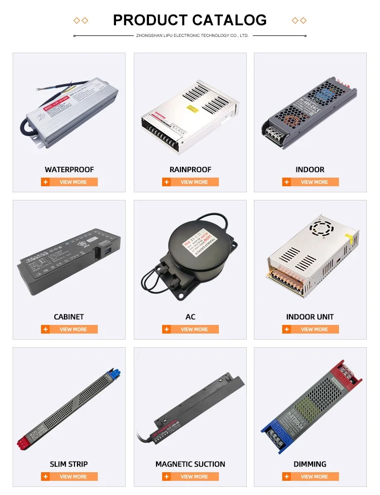 24V Aluminum LED Driver Power Supply