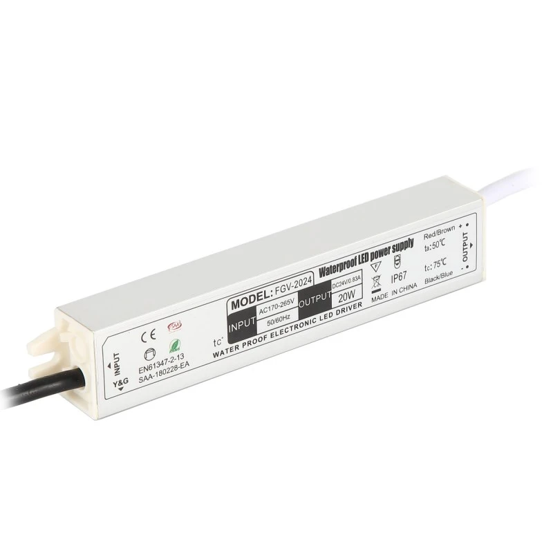 IP67 IMPERVIUS DUXERIT Driver Aluminium Switching Power Supple