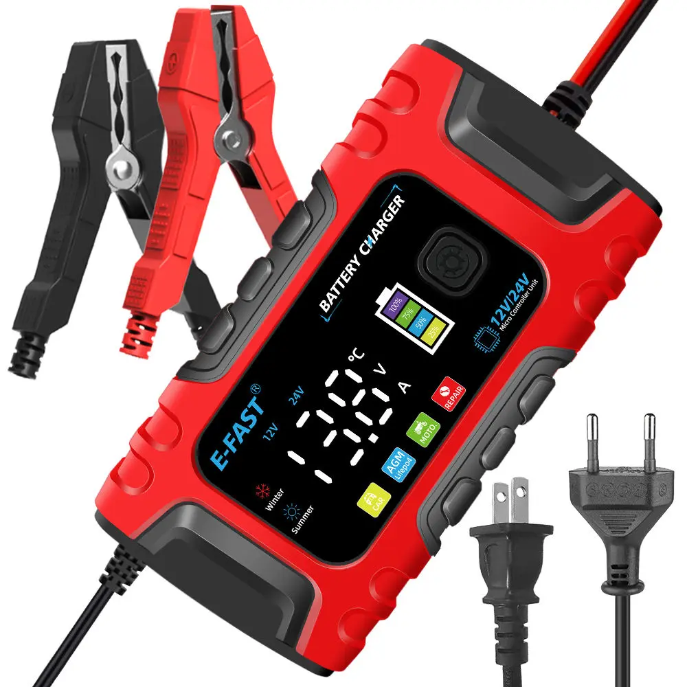 TK-600 Plene Automatic Intelligent Lead Acidum LiFepo4 Pugna Charger
